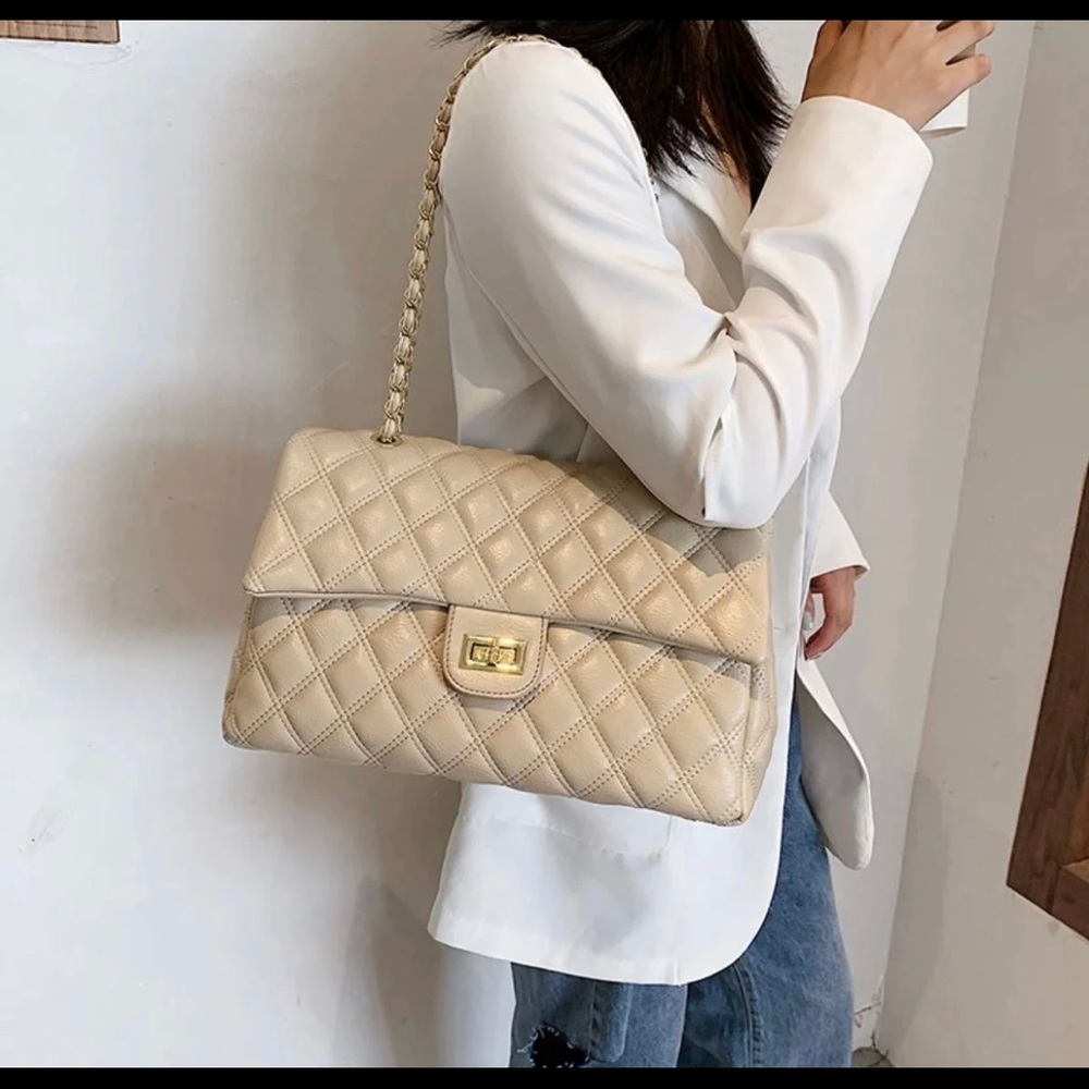 Large Beige Bag